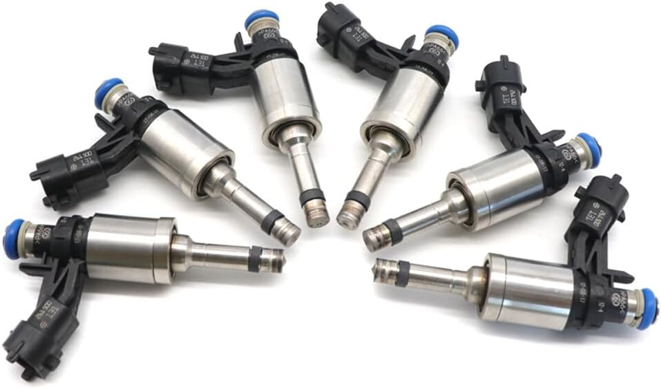 ya 10 9.16 baidi Set of 6 Fuel Injectors for Buick Enclave for GMC Acadia for Chevy Traverse 3.6L 12-17