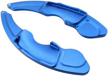 ya 5 8.24 baidi Pair Blue Steering Wheel Shift Paddle Shifter Extension Trim for Lexus RC NX is