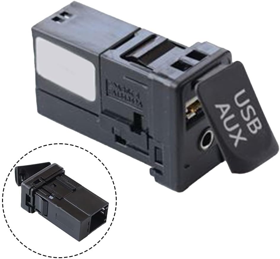 ya 4 8.24 baidi Reliable for for Toyota Car USB AUX Switch Socket Adapter with Quick Instal