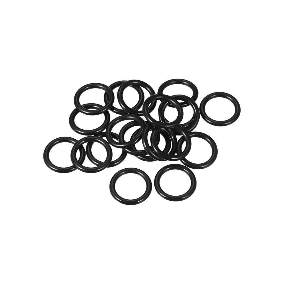 ya 13 9.15 baidi O-Rings Nitrile Rubber 12mmx17mmx2.5mm Seal Rings Sealing Gasket 20pc
