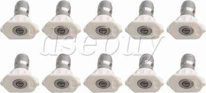 ya 26 10.21 baidi 10PCS 40 De High Pressure Spray Nozzle Nozzles Tips 1.0/1.2/1.4/1.6/2.0mm