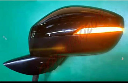 ya 4 8.10 for Honda for Civic 22-23 Yellow LED side View Mirror Light Turn Signal Replace Pair
