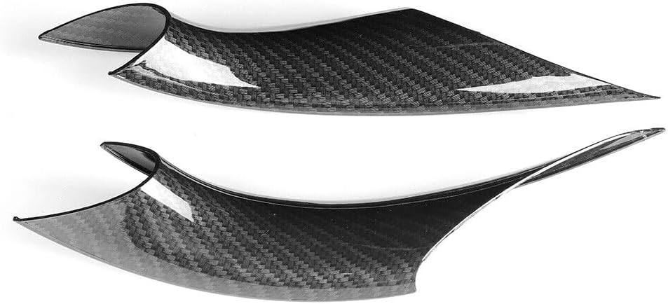 ya 2 8.15 Auto 2pcs Interior Door Pull Handle Cover Trim Carbon Fiber Style for 3 Series 4