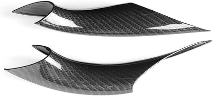 ya 2 8.15 Auto 2pcs Interior Door Pull Handle Cover Trim Carbon Fiber Style for 3 Series 4