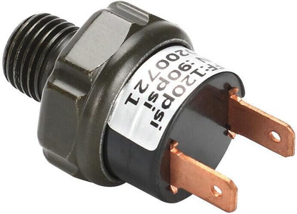 ya 12 10.8 baidi 1PC 120-150 PSI Air Compressor Pressure Control Switch Valve Horn 1/8''