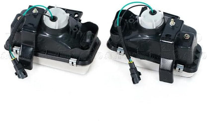 ya 2 8.15 A pair of black front bumper fog lights suitable for BMW E36 1992-1998 car fog lights