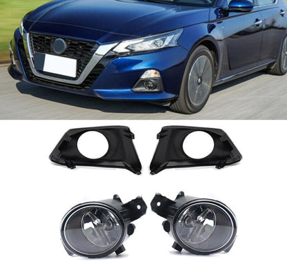 ya 2 8.15 Suitable for Nissan ALTIMA TEANA 2019-2020 dual front bumper fog lampshade