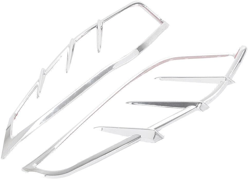 ya 9 10.24 2X Chrome Mid-F for Ram e Deflectors Trim for Harley Touring 2009-2016 2015