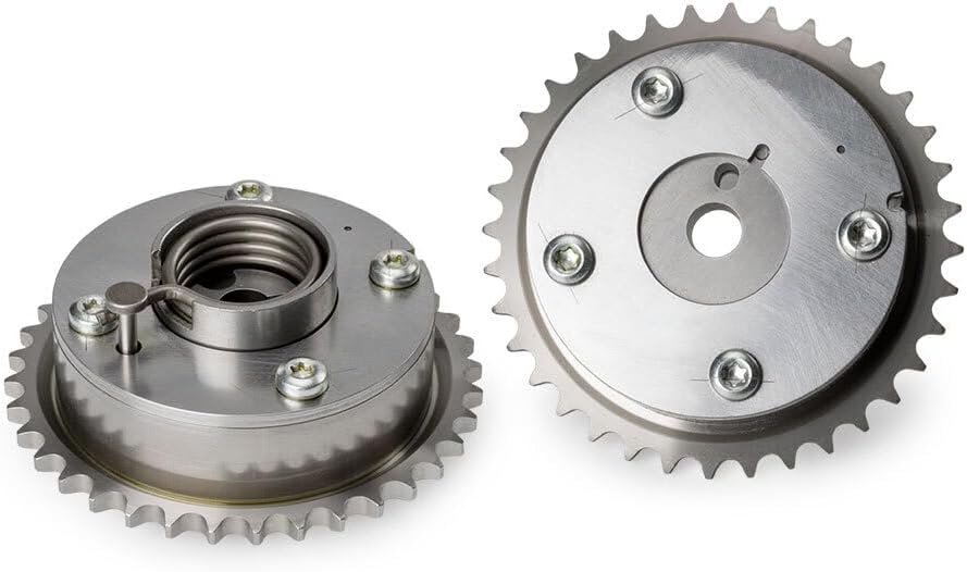 ya 5 8.10 2-Pack Camshaft Adjuster Gear Intake and Suitable for Toyota Camry for RAV4 for Scion