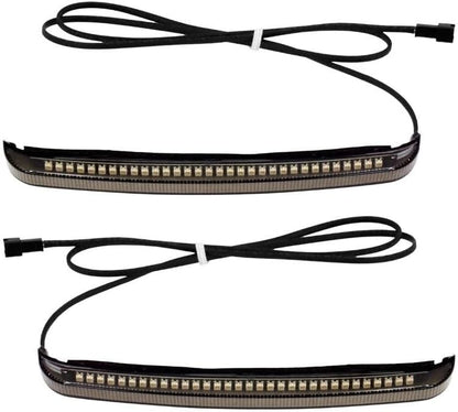 ya 13 9.15 baidi Smoke Saddlebag Tail Light LED Runnin Brake Turn Signal Lamp for Harley-Davidson