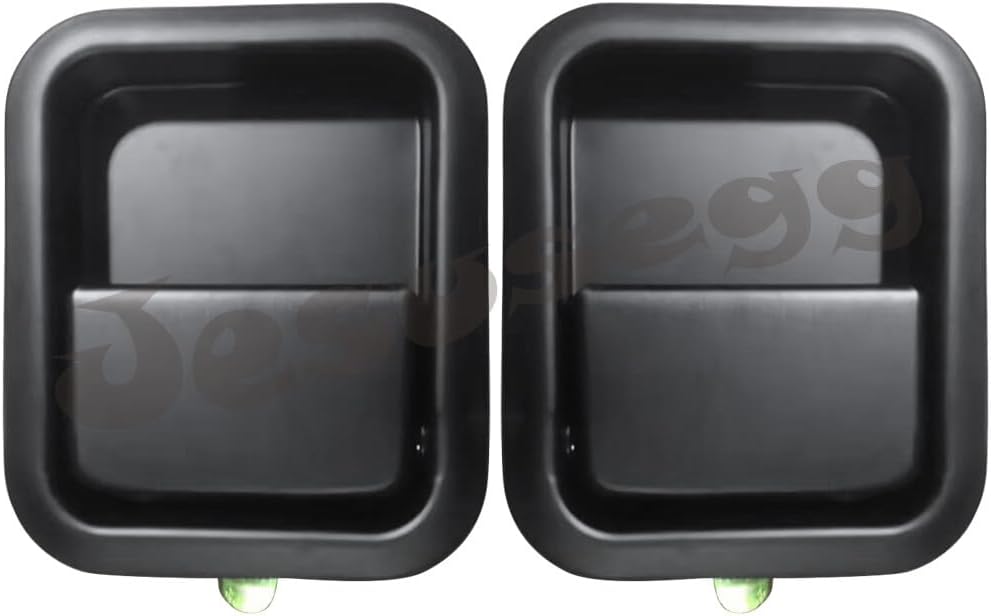 ya 9 10.24 Front LH&RH Side Outside Full Door Handle Metal Fit for 1997-2006 for Jeep for Wrangler