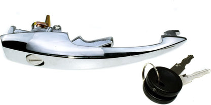 ya 4 8.8.2 Front Door Handle with Key Chrome RHD LHD for VW Bug GHIA Super Beetle 1968-1979
