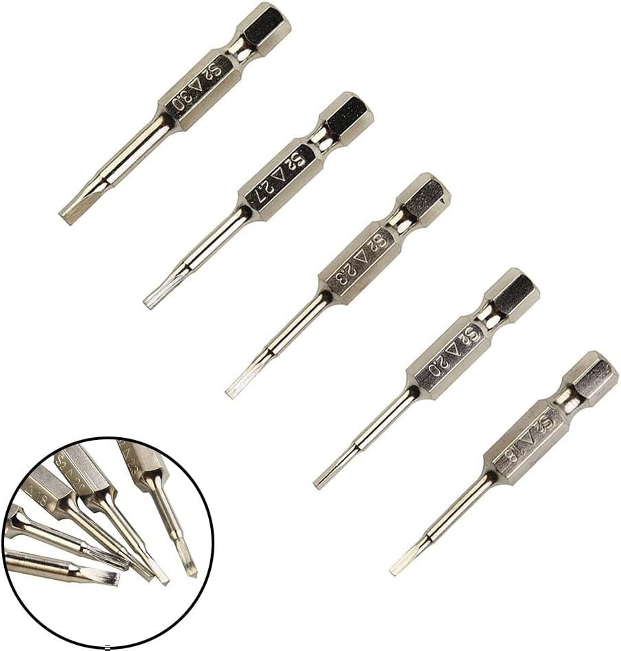 ya 26 10.21 baidi Pcs New Head Screwdriver 50mm 5x /set ? Triangle Tools Shank Steel Magnetic Hex