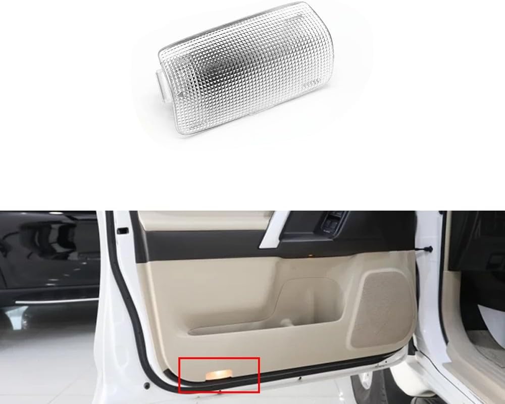 ya 4 8.14 Door Courtesy Light Clear Lens Fit for 4Runner for Avalon for Camry for Corolla Highlander