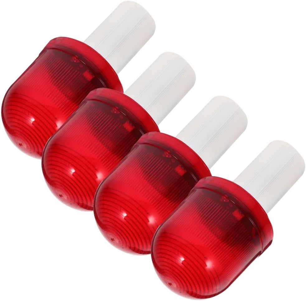 ya 13 9.15 baidi 4Pcs Traffic Cone Emergency Lights Flashing Warning Light for Safety