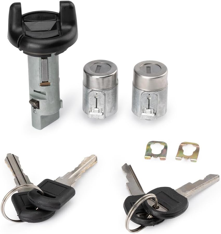 ya 11 9.14 baidifor GMC for Chevy Ignition Switch Lock Cylinder W/2 Door Lock Cylinders W/2 Keys