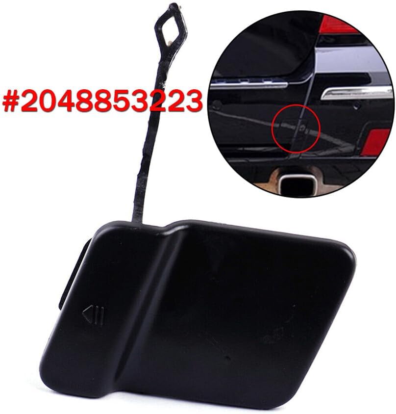 ya 6 8.24 baidi Rear Bumper Towing Hook Cover 2048853223 Suitable for Mercedes X204 GLK300 350 2009-2012