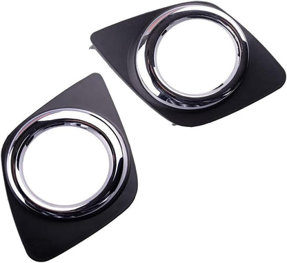 ya 4 8.10 1 pair of front bumper fog lampshade decoration, left+right, suitable for Toyota RAV4 2009-2013