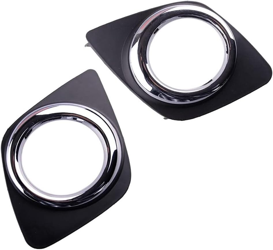 ya 4 8.10 1 Pair Front Bumper Fog Light Cover Trim Left+Right for Toyota RAV4 2009-2013