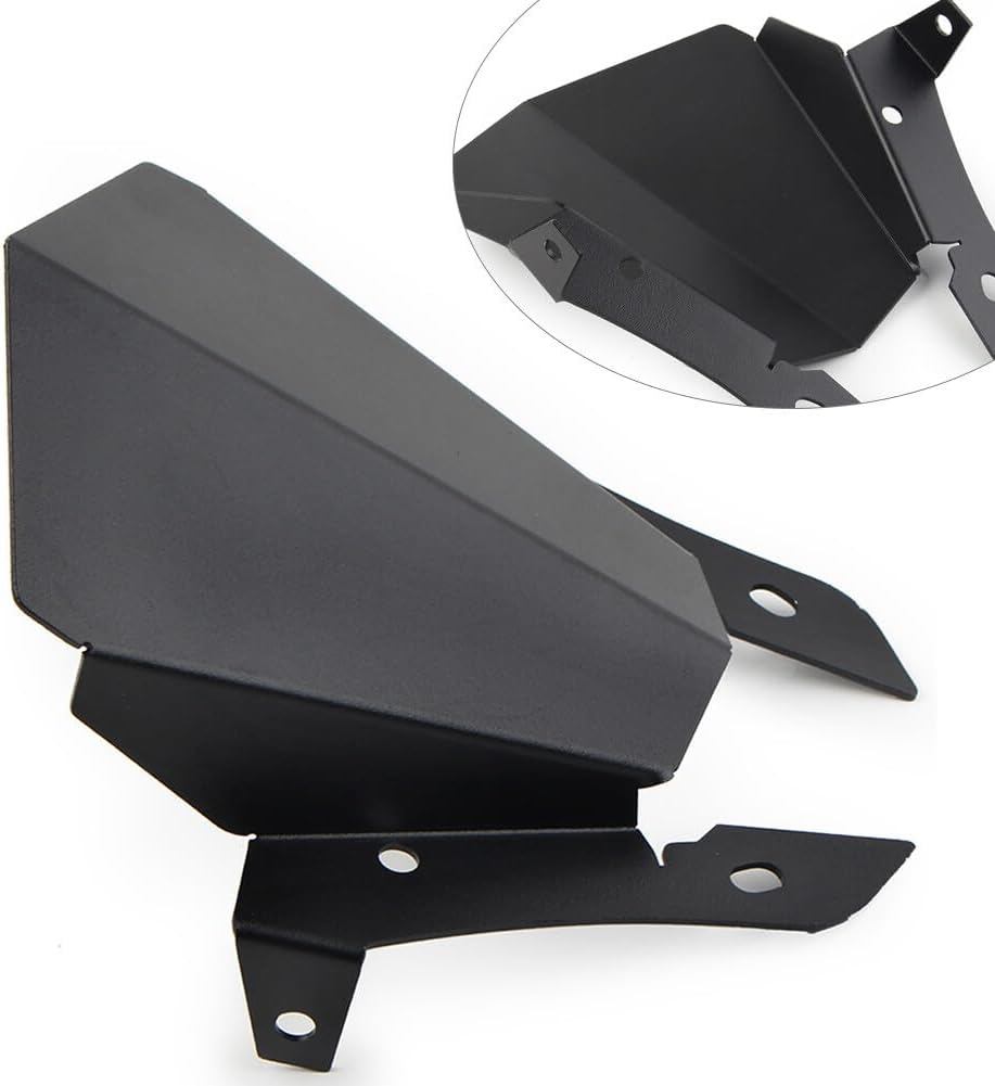 ya 2 8.15 Fit for Yamaha MT-07 FZ-07 2013-2017 Windshield Wind Deflector Windscreen Aluminum