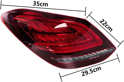 ya 7 8.24 baidi Left LED Tail Light Brake Lamp for Mercedes-Benz C-Class W205 C180 C200 2019-20