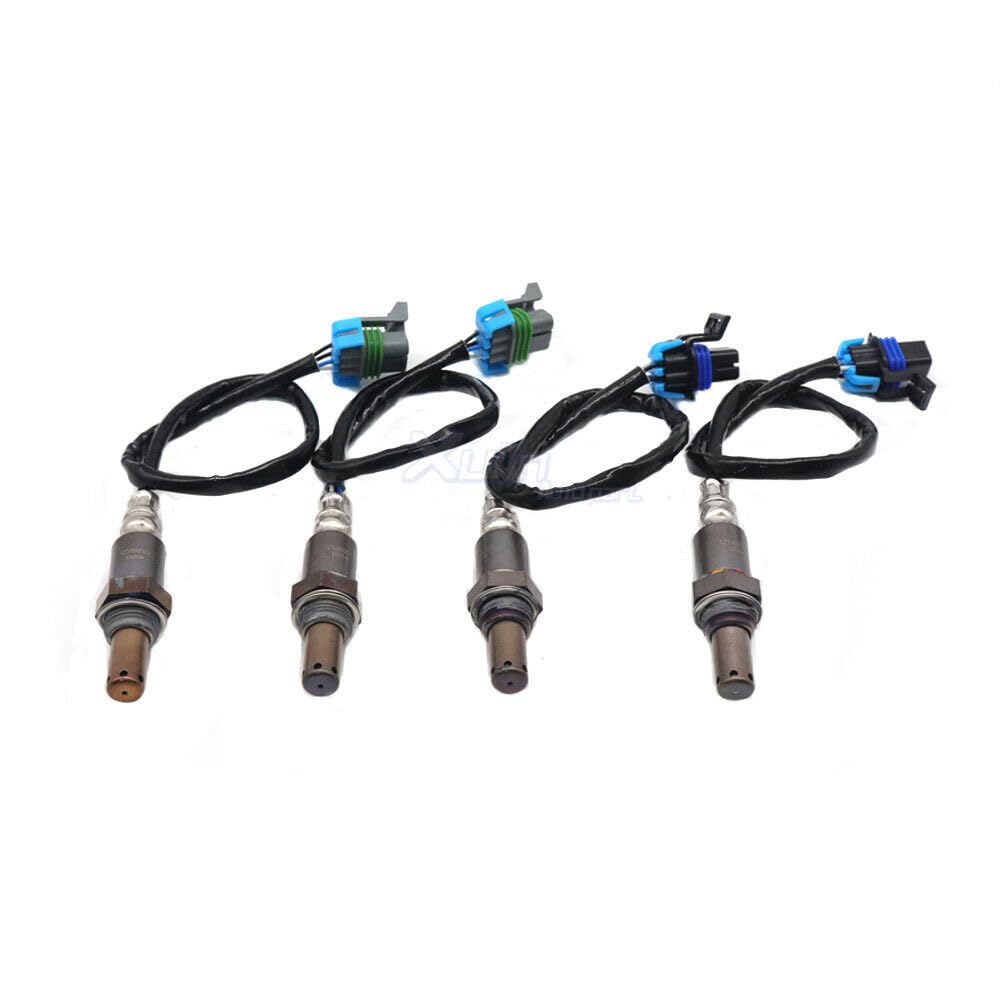 ya 4 8.8 4 Pack Oxygen O2 Sensor for Chevrolet Tahoe for GMC Yukon 5.3L Upstream + Downstream 