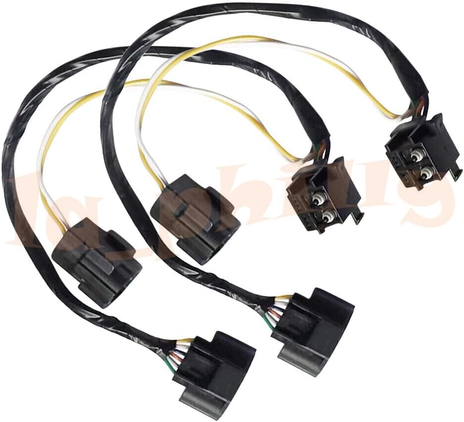 ya 9 10.24 1Pair Front Outside Door Handle Wire Harness Black for CTS 09-14 Left & Right