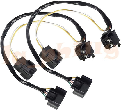 ya 9 10.24 1Pair Front Outside Door Handle Wire Harness Black for CTS 09-14 Left & Right