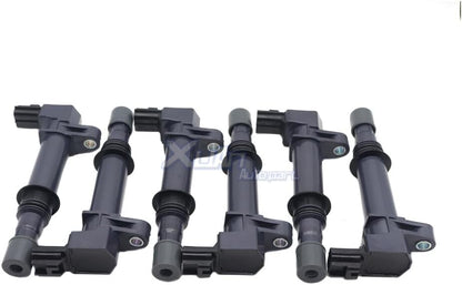 ya 4 8.24 baidi 56028138AB For 02-09 for Dodge for Jeep for Mitsubishi 3.7L V6 UF270 Set of 6 Ignition Coil