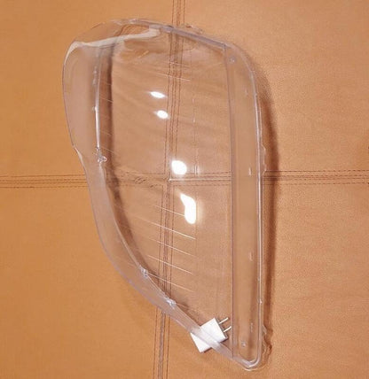 ya 4 8.14 Headlight lens transparent protective cover + glue for Mercedes GL-Class W164 2006-11 left-hand drive 