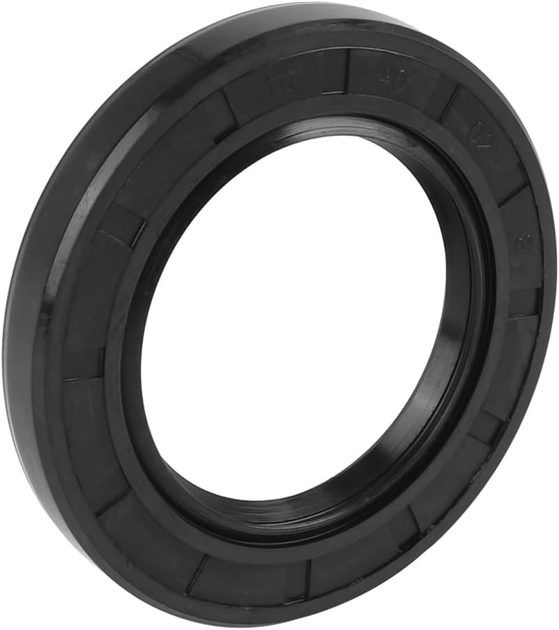 ya 4 8.8.2 40mm x 62mm x 8mm Black Rubber Cover Double Lip TC Oil Shaft Seal