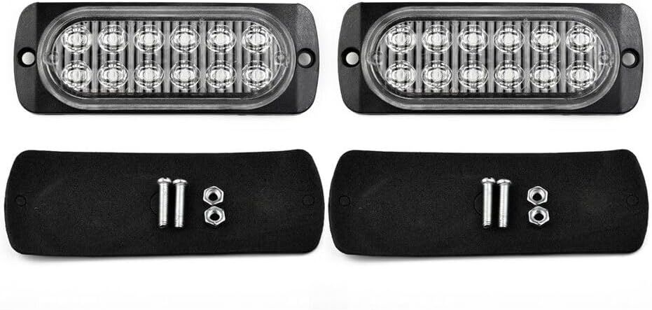 ya 4 8.8 Rear LED Emergency Light Red Replacement Truck 12v ~ 24v Accessories 