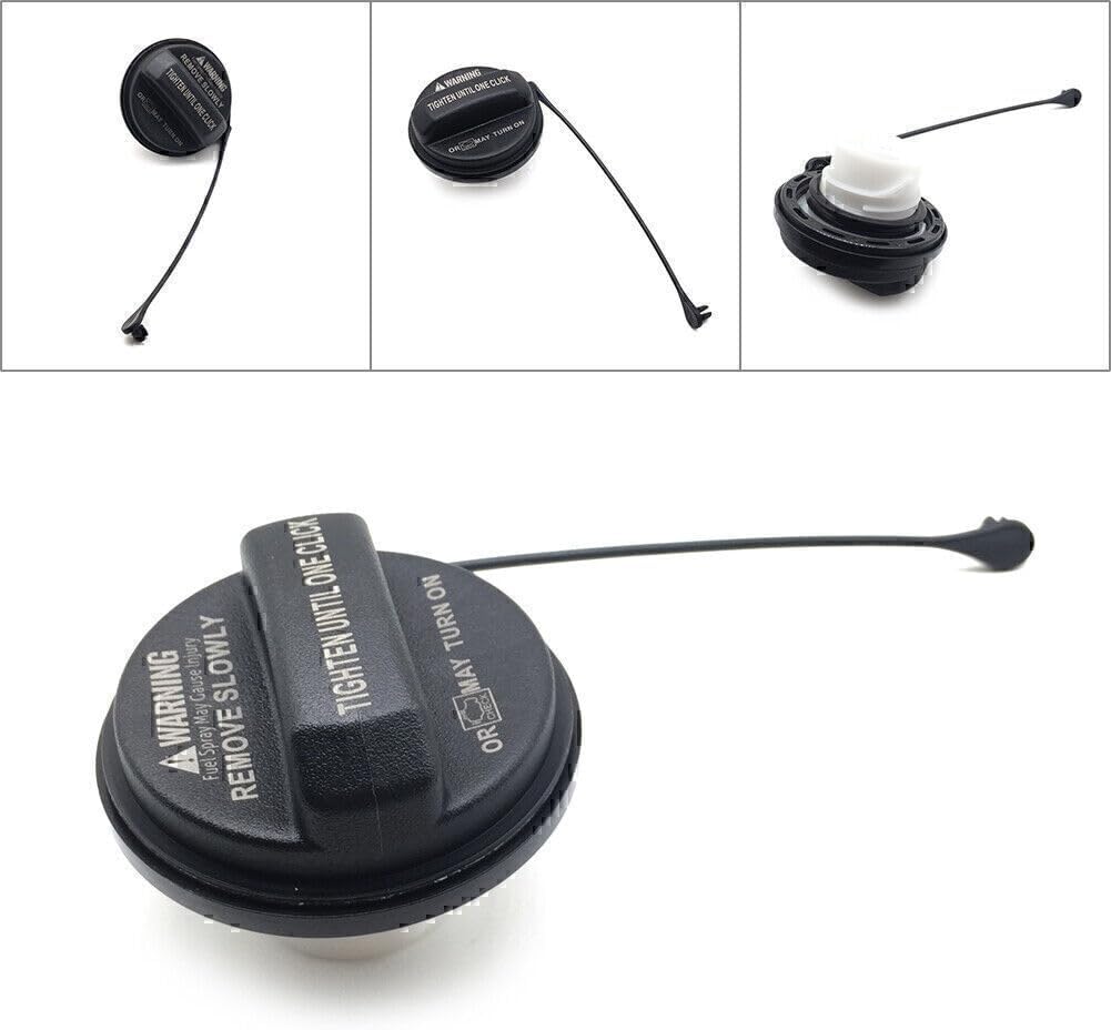 ya 8 8.24 baidi Non-Locking GAS/FUEL CAP Fit for Kia 31010-3L600 Tank Cap 2014-2019 310103L600 Blk