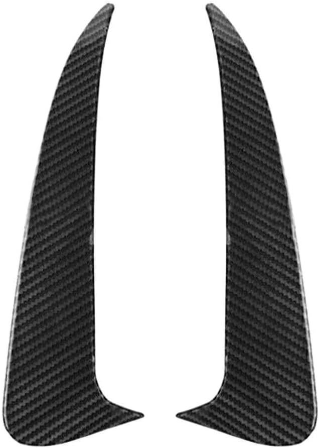 ya 4 8.14 for Mercedes-Benz C Class Coupe C205 Rear Bumper Spoiler Canard Air Vent Carbon