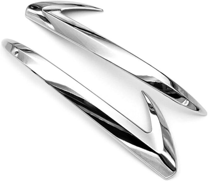 ya 4 8.14 for Toyota C-HR CHR 16-21 RHD 2X Chrome Rearview Side Mirror Strip Garnish Trim