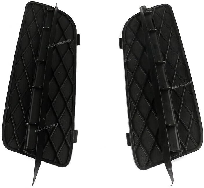 ya 27 10.13 baidi 2pcs Front Left + Right Lower Bumper Grille Cover for BMW E70 for X5 2007-2010