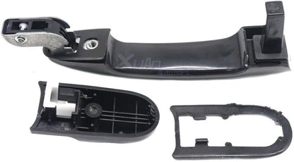 ya 5 8.24 baidi 4-Pack Front and Rear Left + Right Side Black Exterior Door Handles Suitable for 05-09 for Tucson 