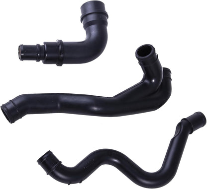 ya 10 9.16 baidi 3Pcs Engine Crankcase Breather Hose Kit for VW for JETTA for Golf MK4 Beetle for Audi 1.8T