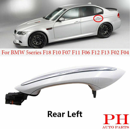 ya 10 9.16 baidi Mineral White Rear Left Outer Door Handle for BMW F07 F10 F11 F12 F13-