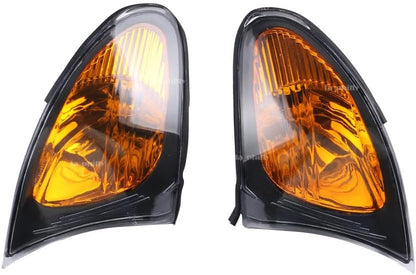 ya 6 8.24 baidi 2x Amber Yellow Park Signal Corner Light for BMW 3 Series E46 02-05 Sedan Wagon