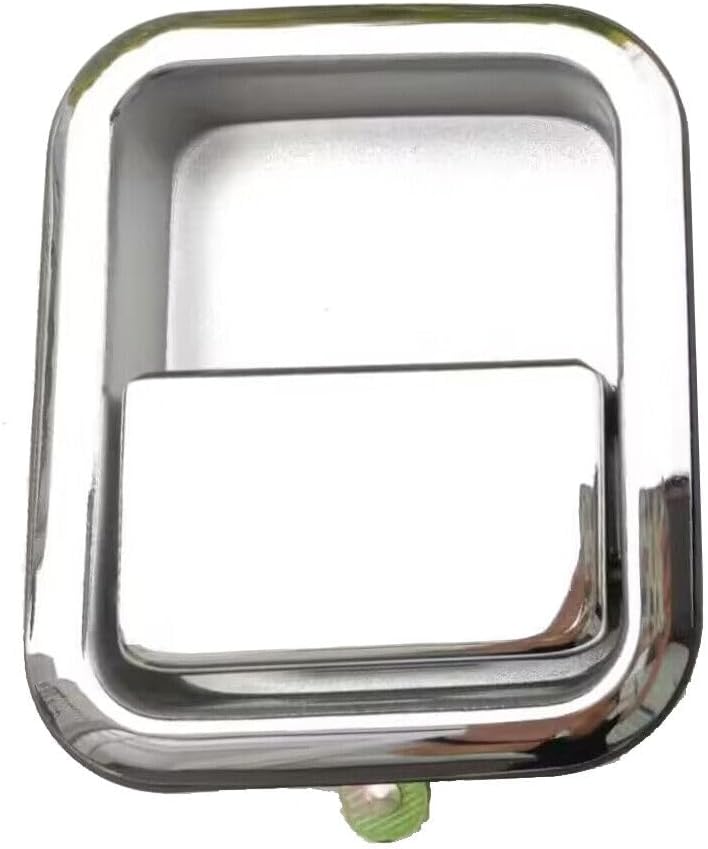 ya 4 8.8.2 for Jeep for Wrangler 1990-95 Outside Door Handle Driver Side Front Chrome 77068 O