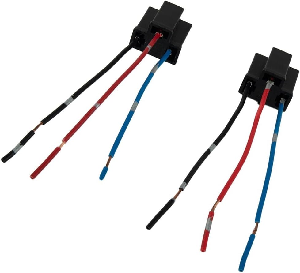 ya 13 9.15 baidi Socket Repair Bulb Holder Wire Socket 10 G for Rams 12/24V 2pcs Connector H4