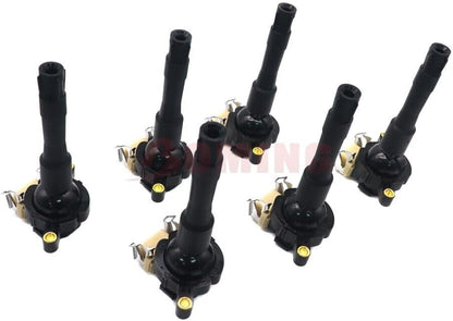 ya 4 8.14 6PC Ignition Coil for BMW 323i 325i 525i 2.5L 328i 528i 2.8L 330i 3.0L 540i 4.4L
