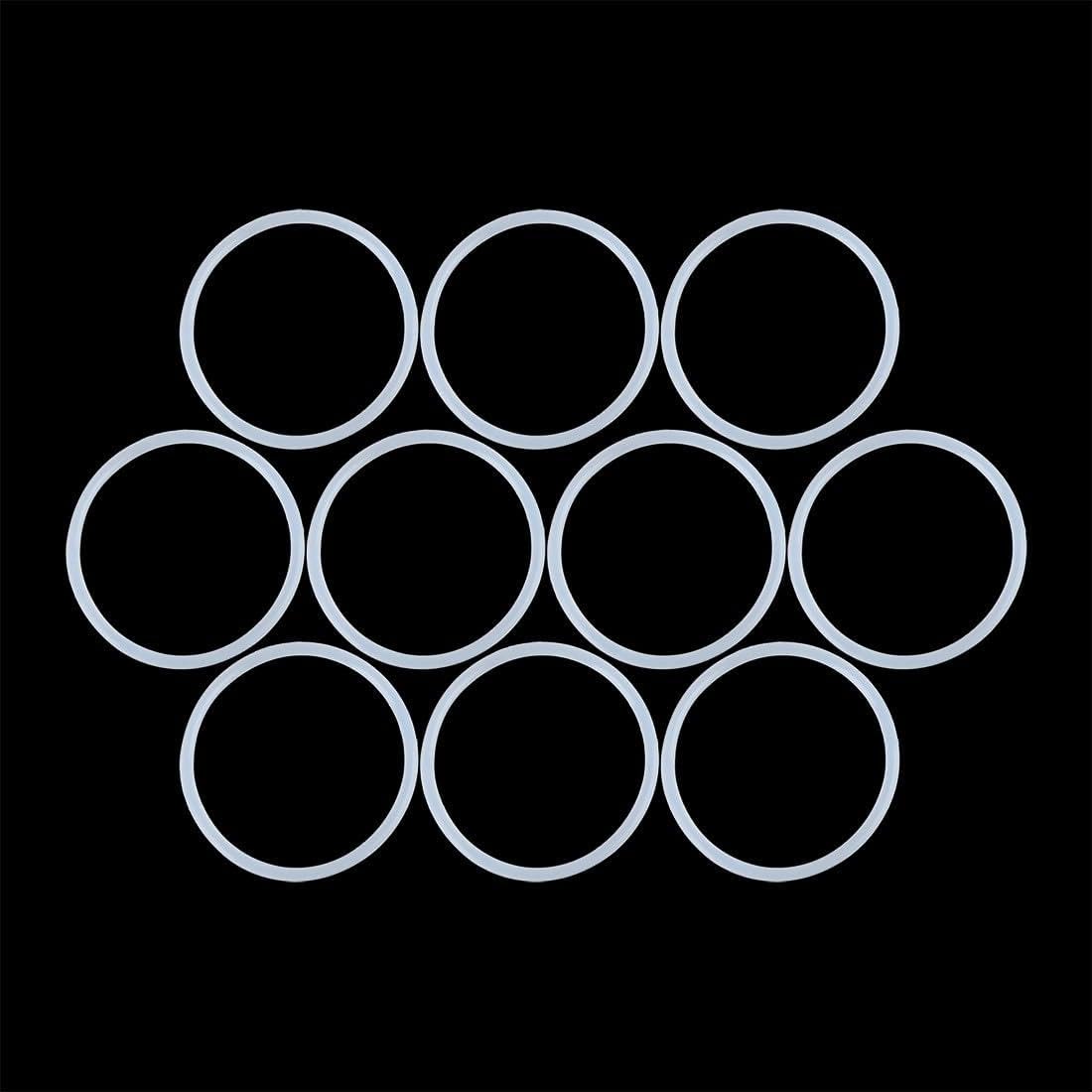 ya 13 9.15 baidi 20PC Silicone O-Rings, 31.6mm OD, 28mm ID, 1.8mm Width, Seal Gasket White