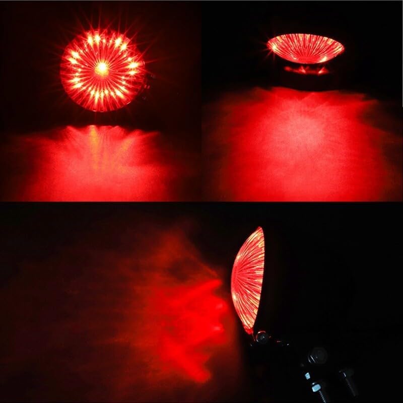 ya 23 10.7 baidi Motorcycle LED taillight and brake stop light suitable for Harley Chopper Bobber-