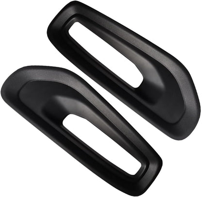 ya 9 10.24 2Pcs Fog Light Bezel Cover Left & Right for 2019-2021 for Ram 1500 Replacement Black