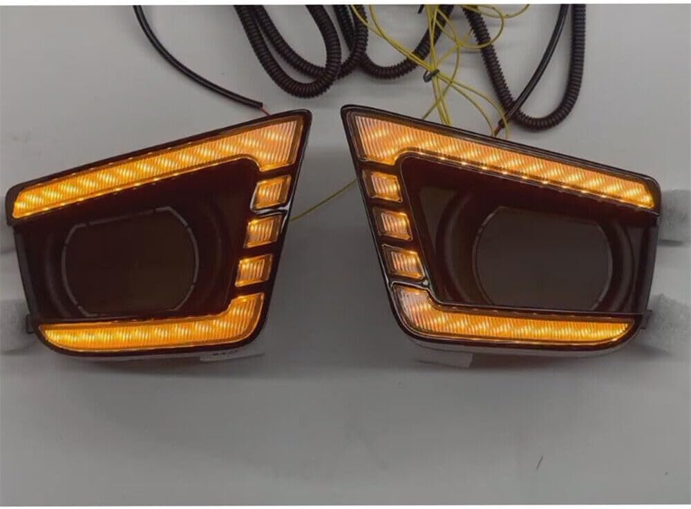 ya 4 8.10 1 Pair 12V LED Front Turn Signal Light Fog Lamps Fit for Toyota Tacoma 2012-2015