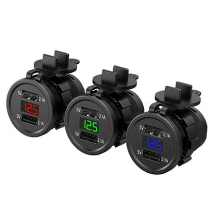 ya 6 8.24 baidi 4.2A Dual USB for Charger Car Cigarette Lighter Socket Splitter Power Adapter Outlet