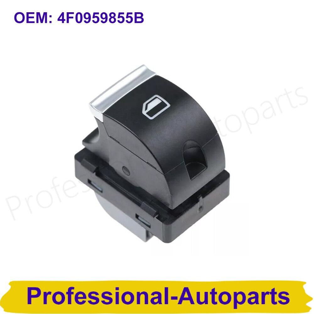 ya 4 8.8 4F0959855B Window Control Switch Button for Audi A3 8P/Sportback 8P A6 RS6