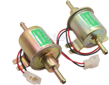 ya 4 8.8.2 Inline Fuel Pump 12v HEP-02A Electric Delivery Low Pressure Gas Diesel Fuel Pump 